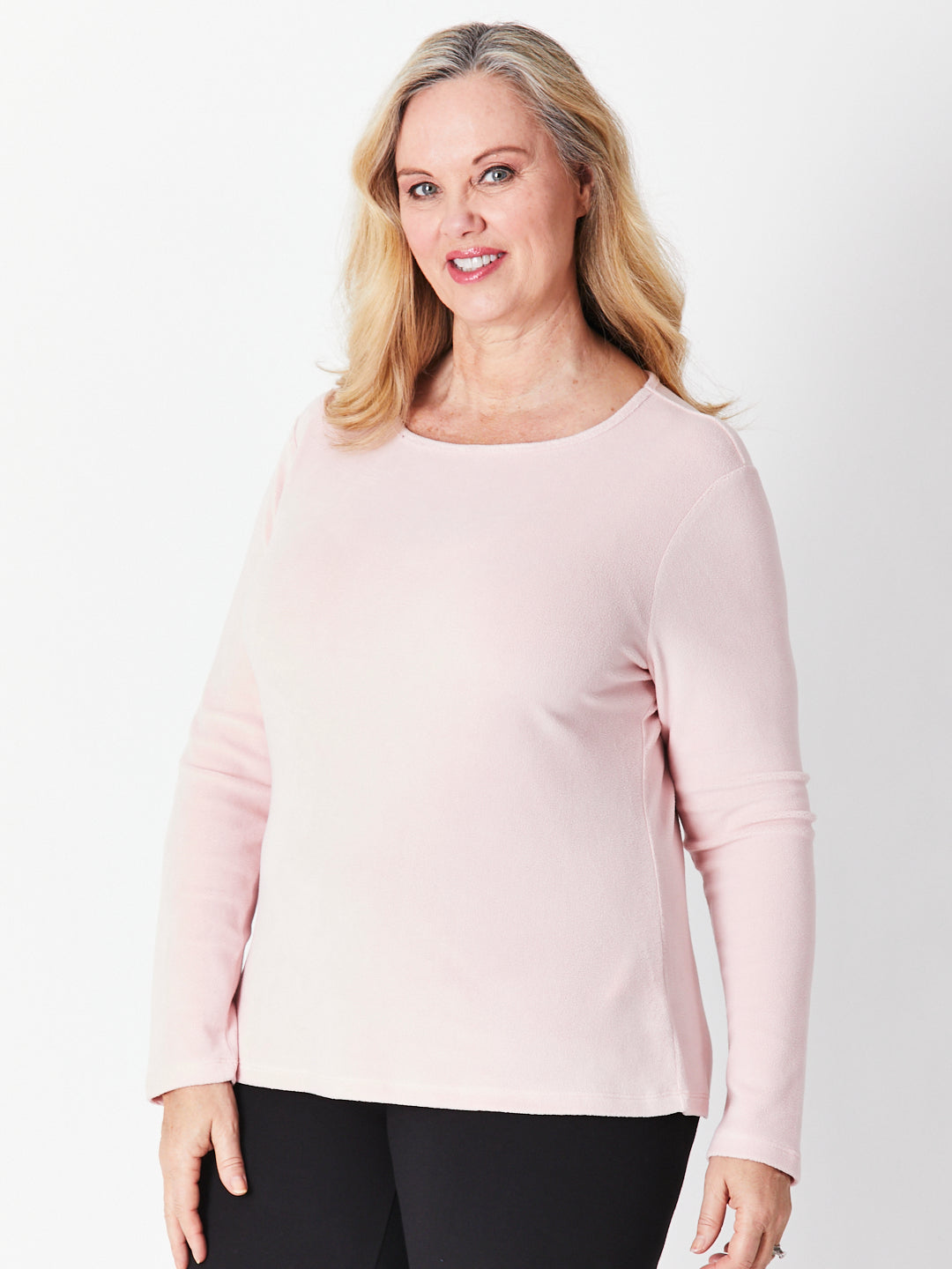 Micro Fleece Top - Pink 27024