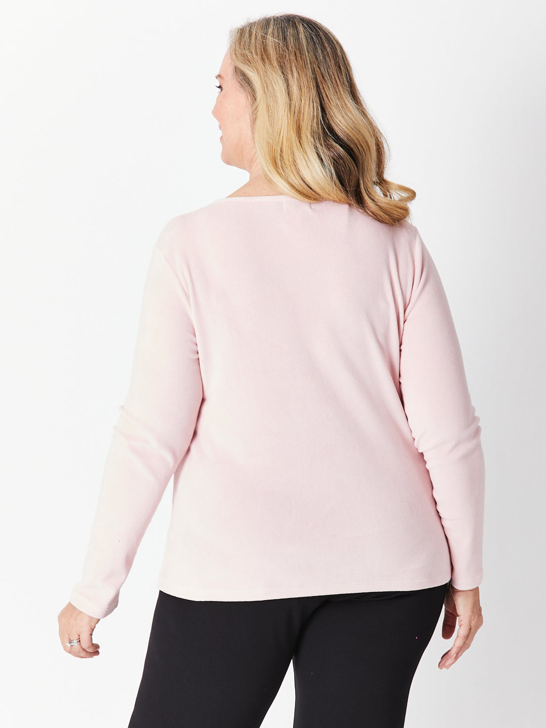 Micro Fleece Top - Pink 27024