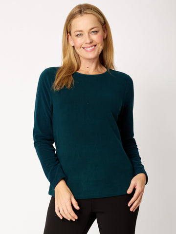 Micro Fleece Top- Forest -27024 - New Arrivals