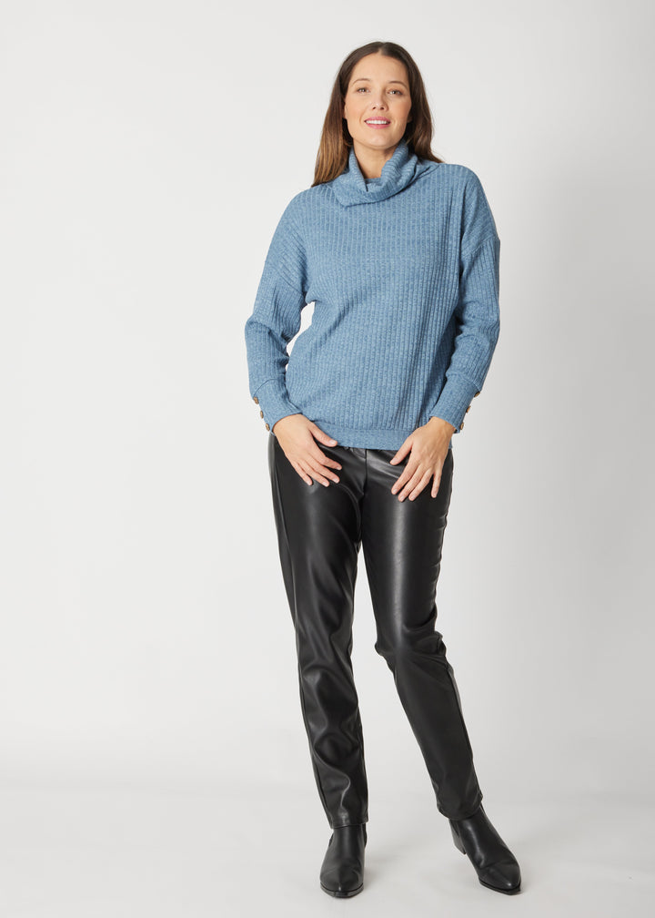 Vegan Leisure Pant - Black - 27065