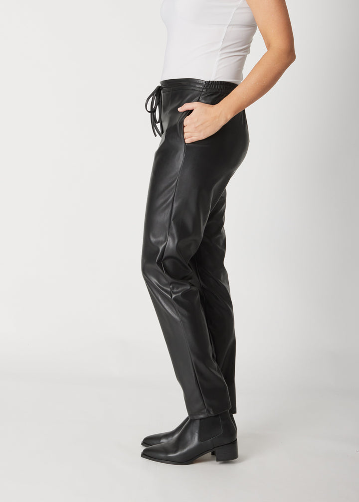 Vegan Leisure Pant - Black - 27065