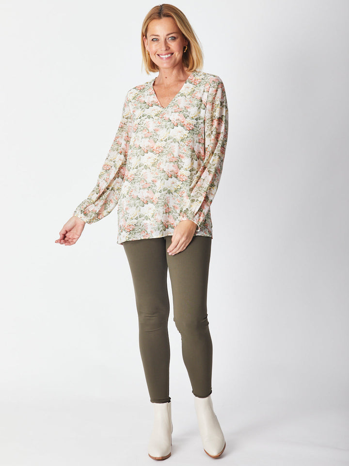 Ponti Legging - Olive - 24491