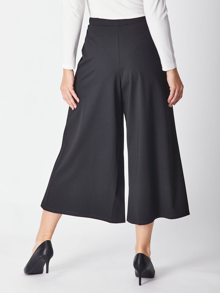 Wide Crop Pant - Black 27393-SW