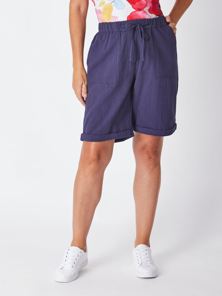 Drawstring Short - Navy 27702