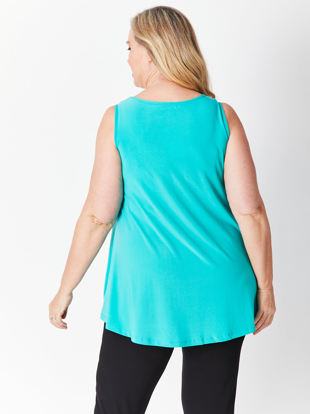 Sheryl Swing Sleeveless Top - Mint - 27561