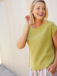 Tarin Everyday Top - Leaf 28018