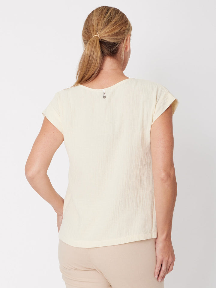 Tarin Everyday Top - Cream -28018