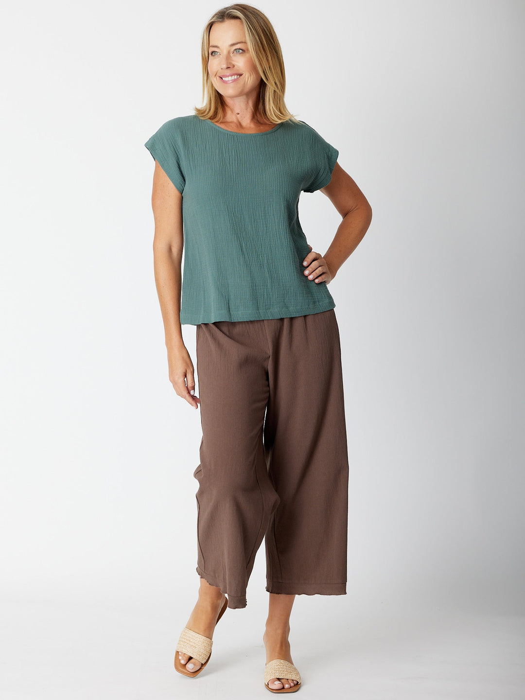 Tarin Everyday Top - Khaki -28018