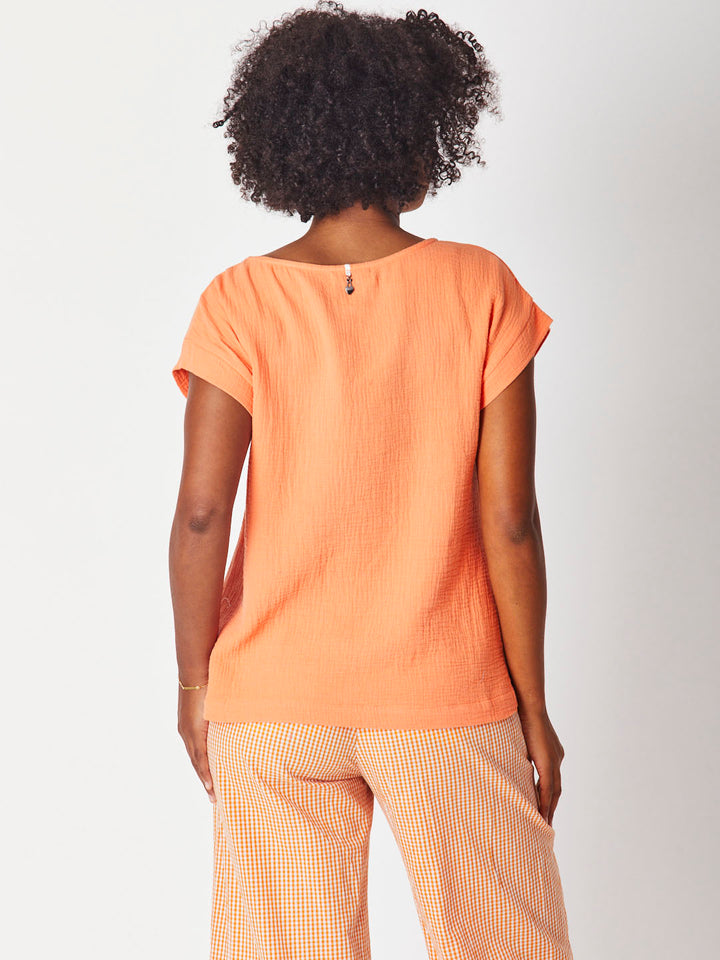 Tarin Everyday Top - Mandarin 28018