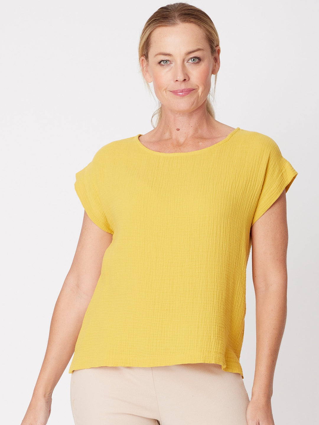 Tarin Everyday Top - Mustard - 28018