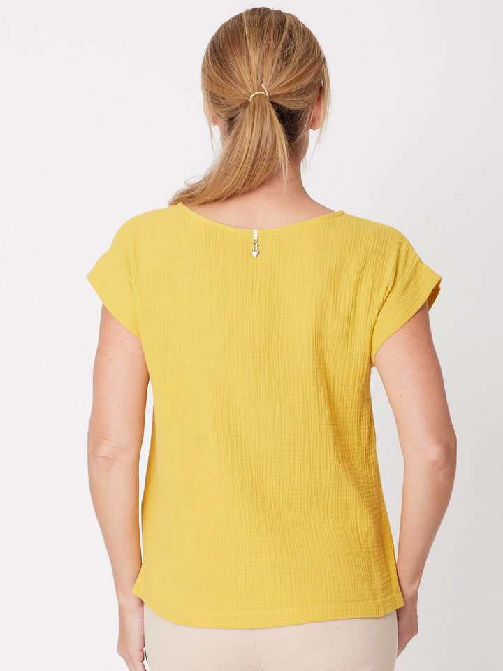 Tarin Everyday Top - Mustard - 28018