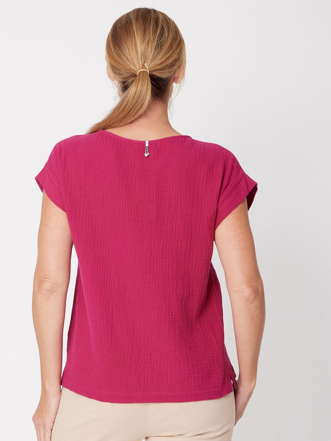 Tarin Everyday Top - Raspberry- 28018