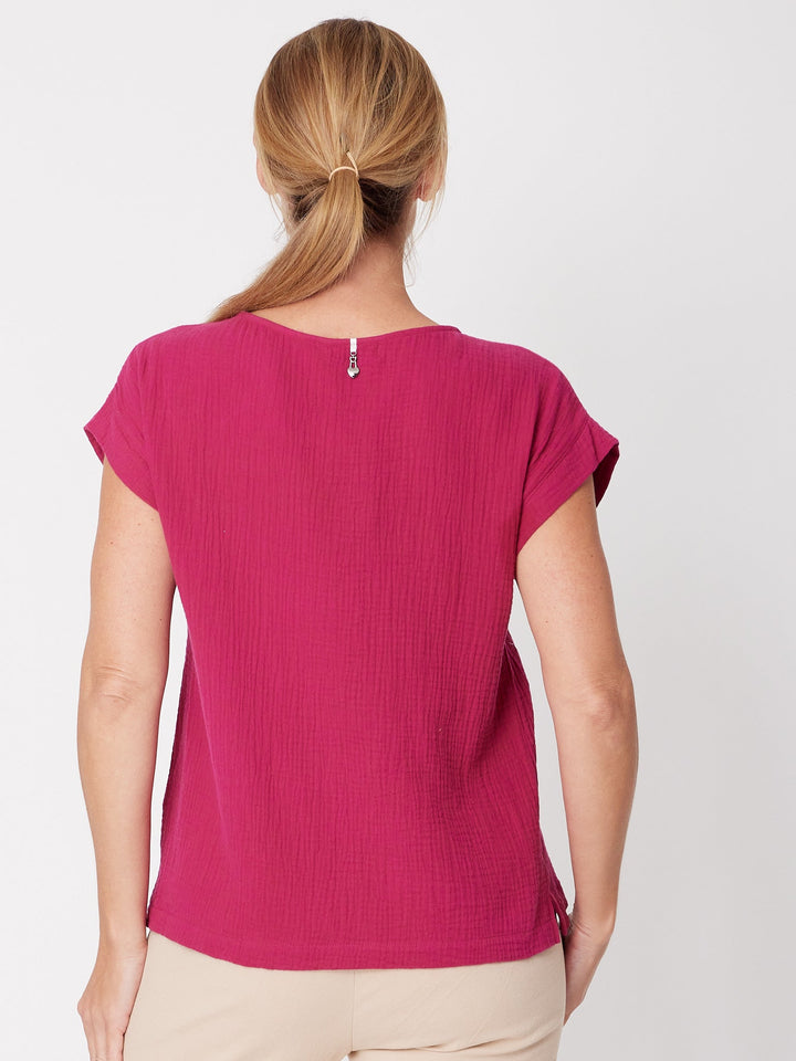 Tarin Everyday Top - Raspberry- 28018