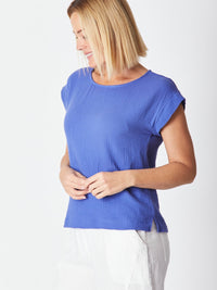 Tarin Everyday Top - Wedgwood 28018