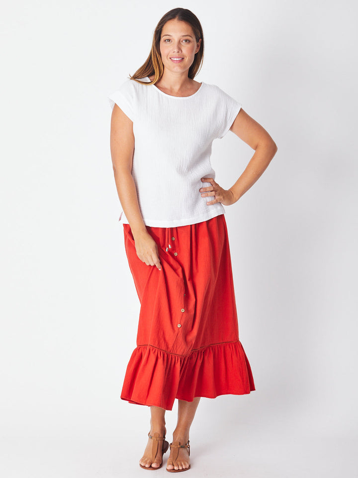Tarin Everyday Top - White 28018-S
