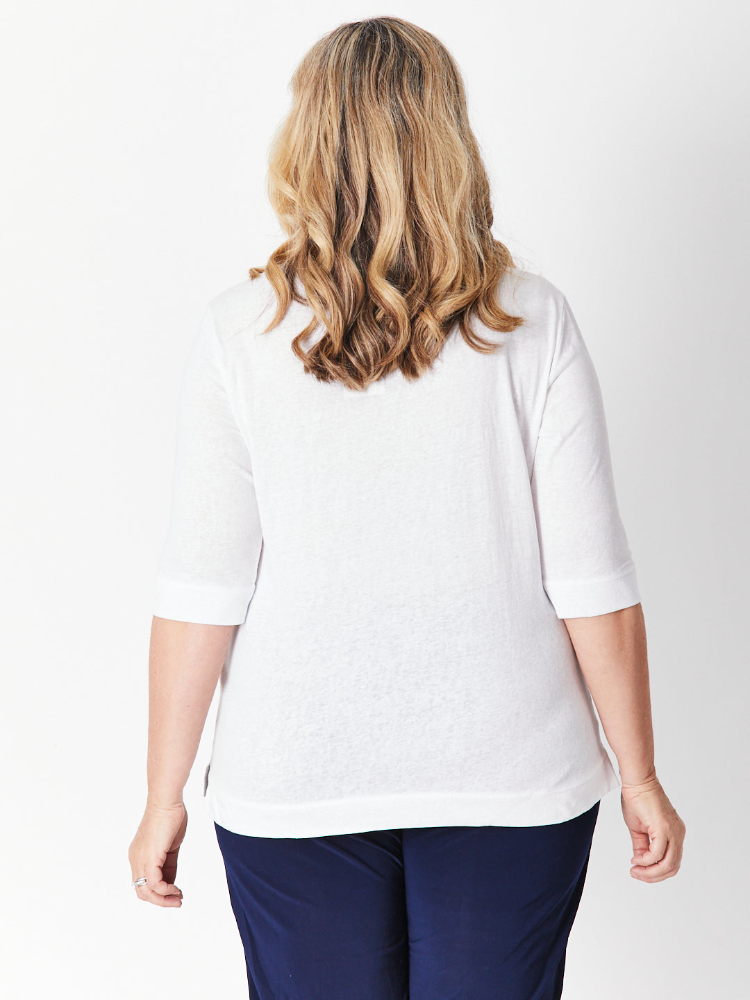 V TEE - WHITE 28185-S