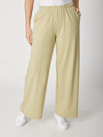 Bamboo Wide Leg Premium - Sage - 28738 - SUMMER