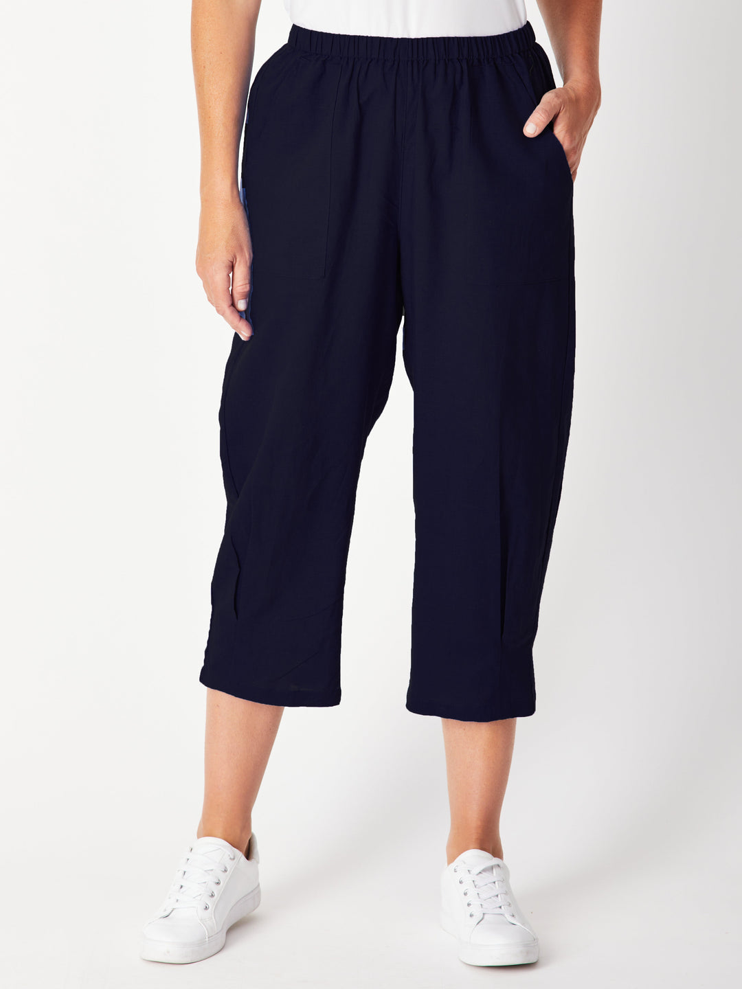 Romy Relaxed Pant-- Navy 29226