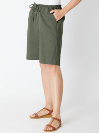 Summer Pull On Short - Khaki -29314