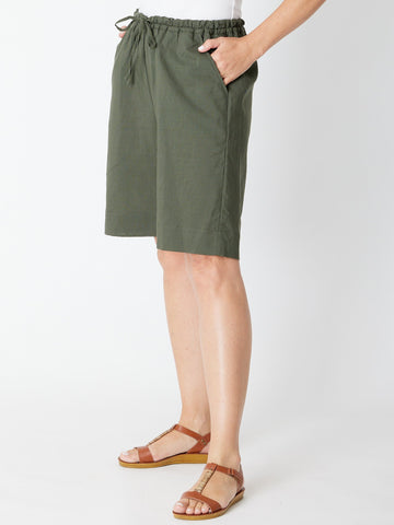 Summer Pull On Short - Khaki 29314 - Shorts