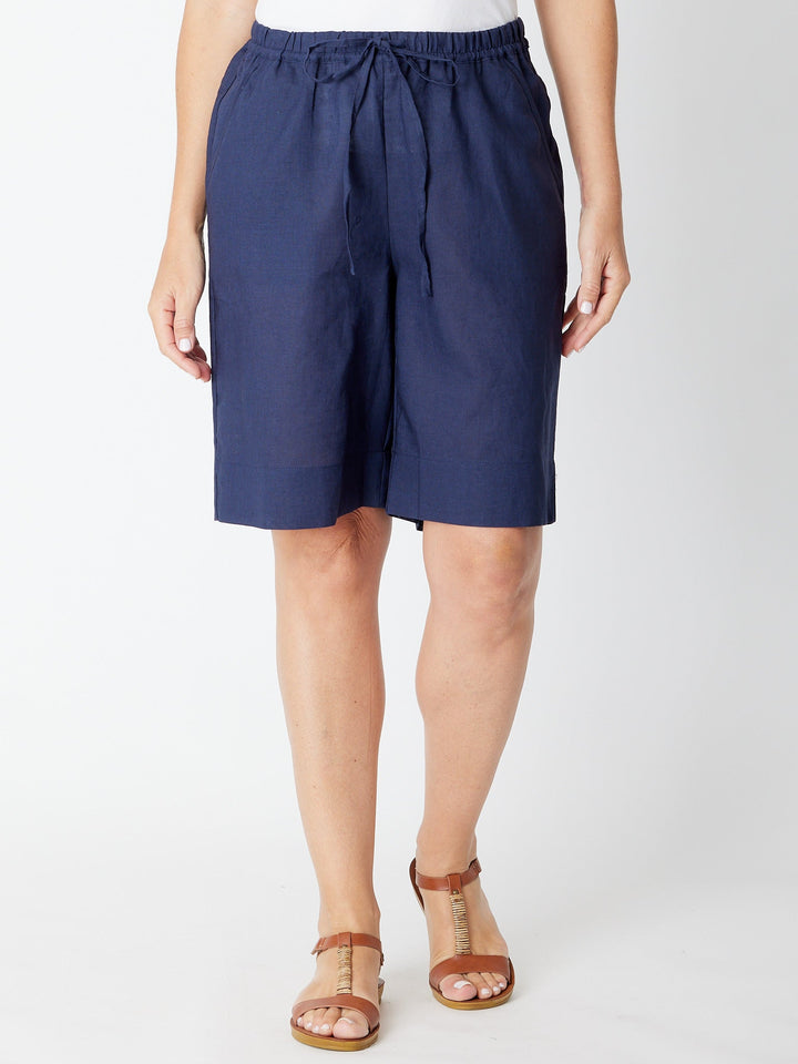 Summer Pull On Short - Navy 29314