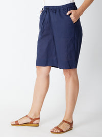 Summer Pull On Short - Navy 29314