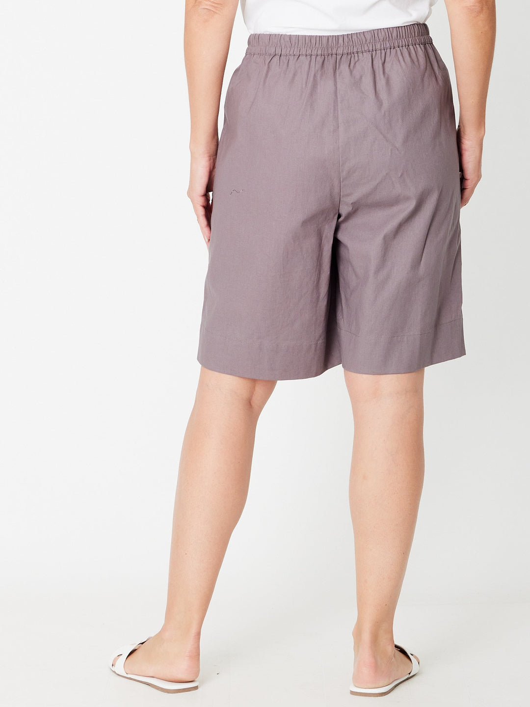 Summer Pull On Short - Steel 29314