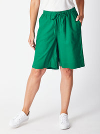 Summer Pull On Short - Green 29314