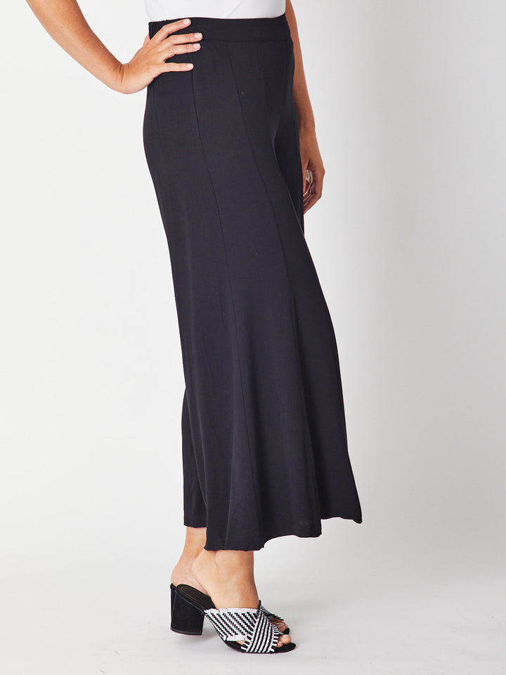 Floaty Wide Leg Core Pant- BLACK 29403