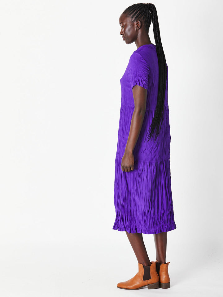 STELLA TIERED DRESS - Purple 29623