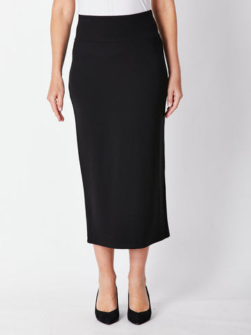 Pushkin Ponti Skirt- Black - 29711 - Skirts