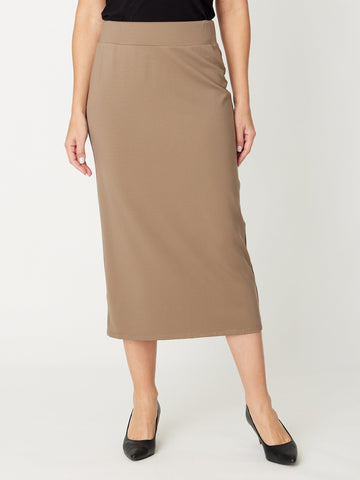 Pushkin Ponti Skirt - Latte - 29711 - Skirts