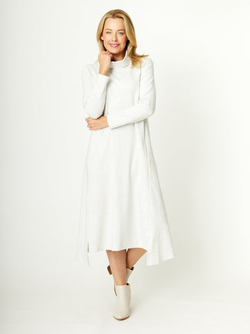 Margie Cowl Pocket Dress - Oatmeal - 30000 - Cordelia St