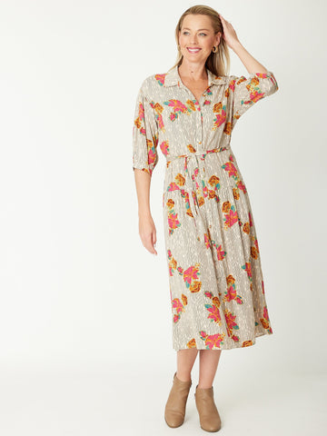 Sasha Midi Dress - Multi - 30173 - SUMMER