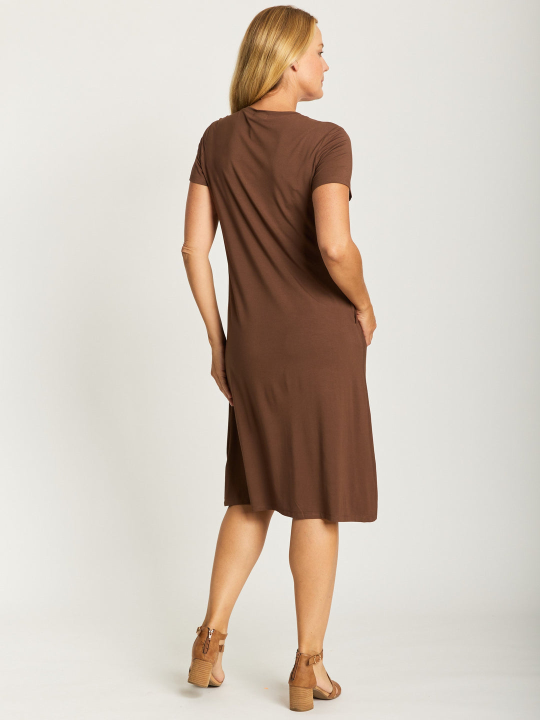 Nautical Core Dress- Choc - 30351