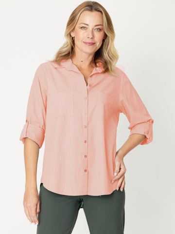 Maggie Core Shirt - Cinnamon - 30490 - Tops