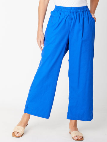 Pebbles Core Linen Pant - Electric - 30533 - SUMMER