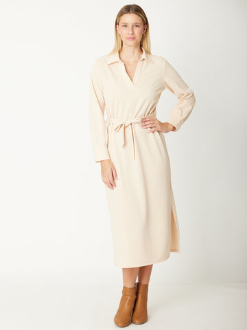 Gossip Girl Tye Dress- Butter- 30722 - Luna Sky