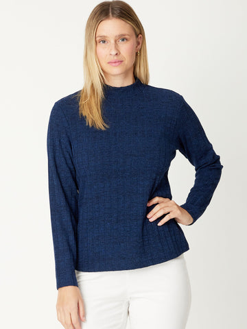 Girl Rib Core Top - Ink - 30724 - Luna Sky