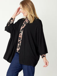 Loose Jacket - 30789 - Black