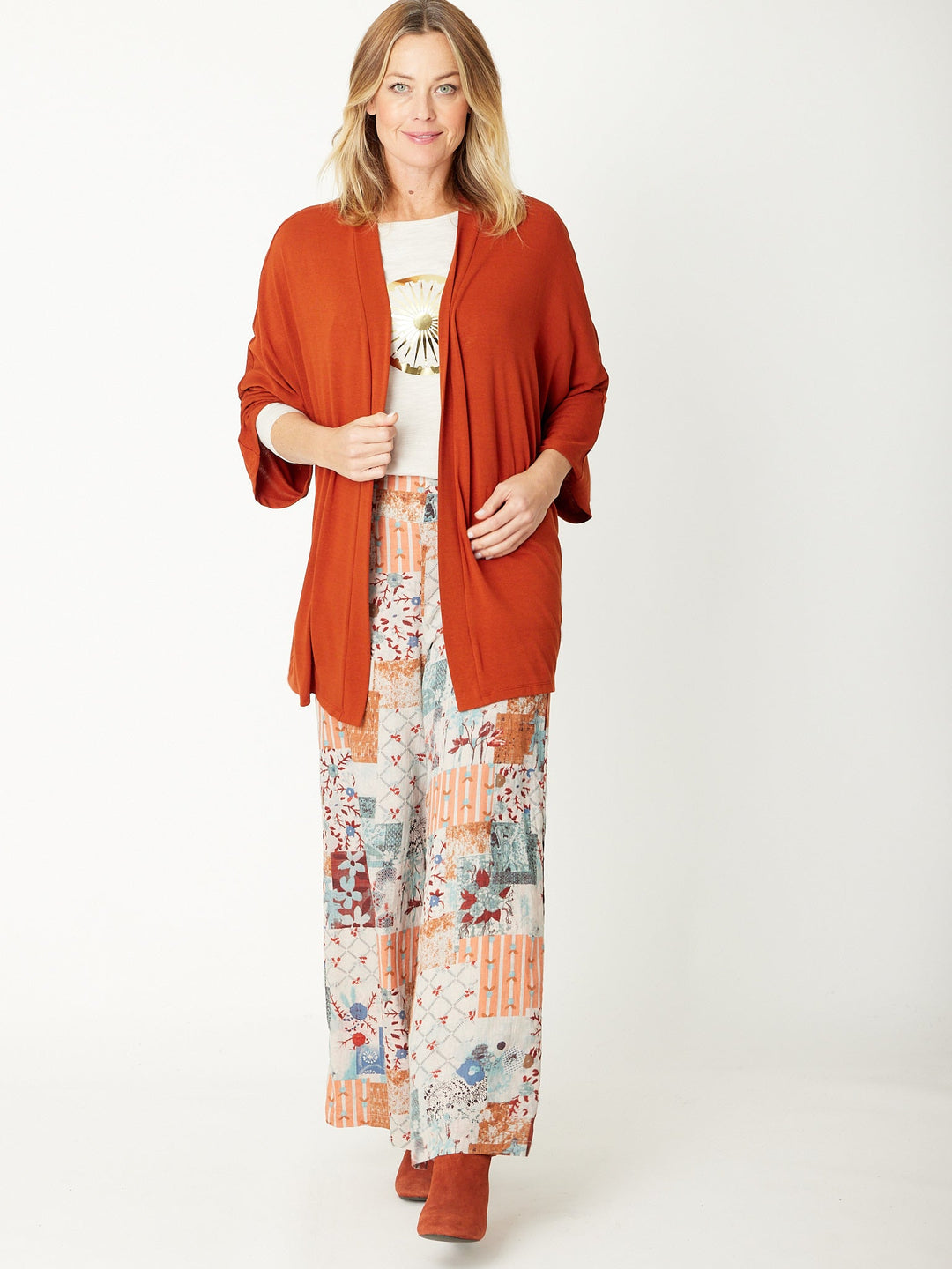 Loose Jacket - 30789 - Rust