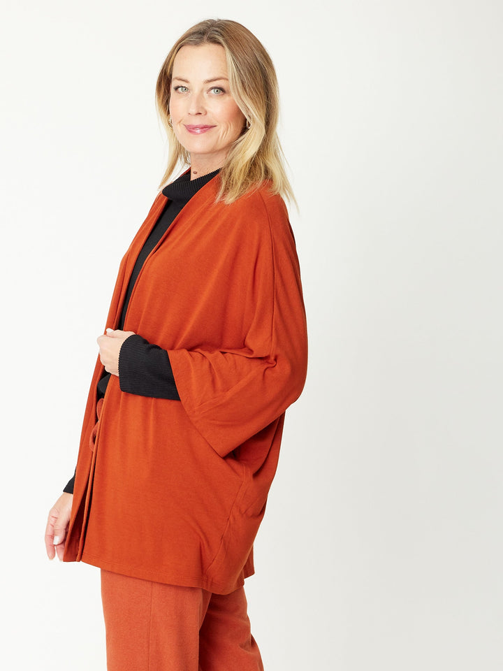 Loose Jacket - 30789 - Rust