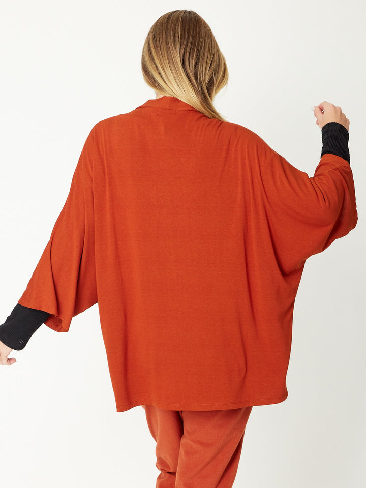 Loose Jacket - 30789 - Rust