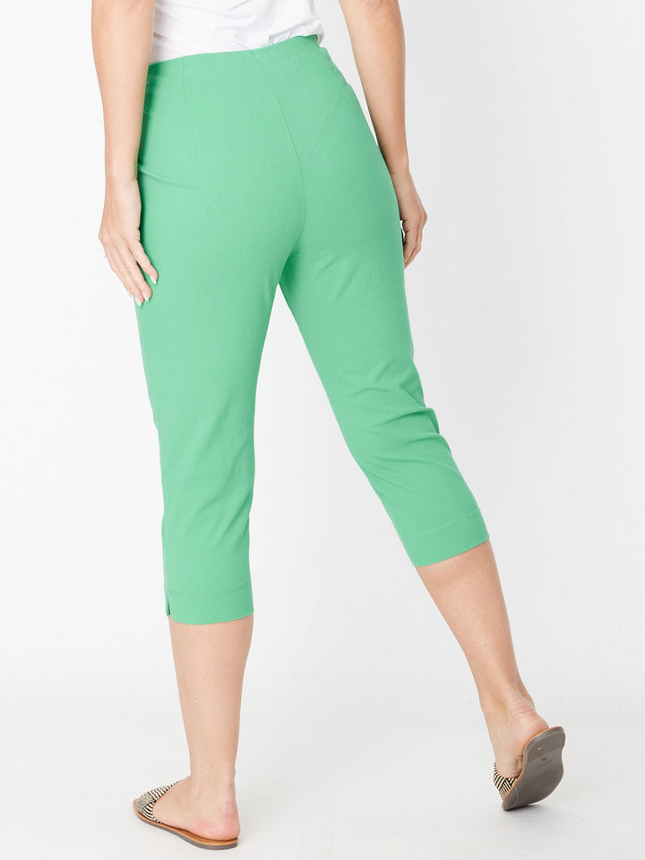 Cottolene Crop 3/4 Pant - Emerald- 30825
