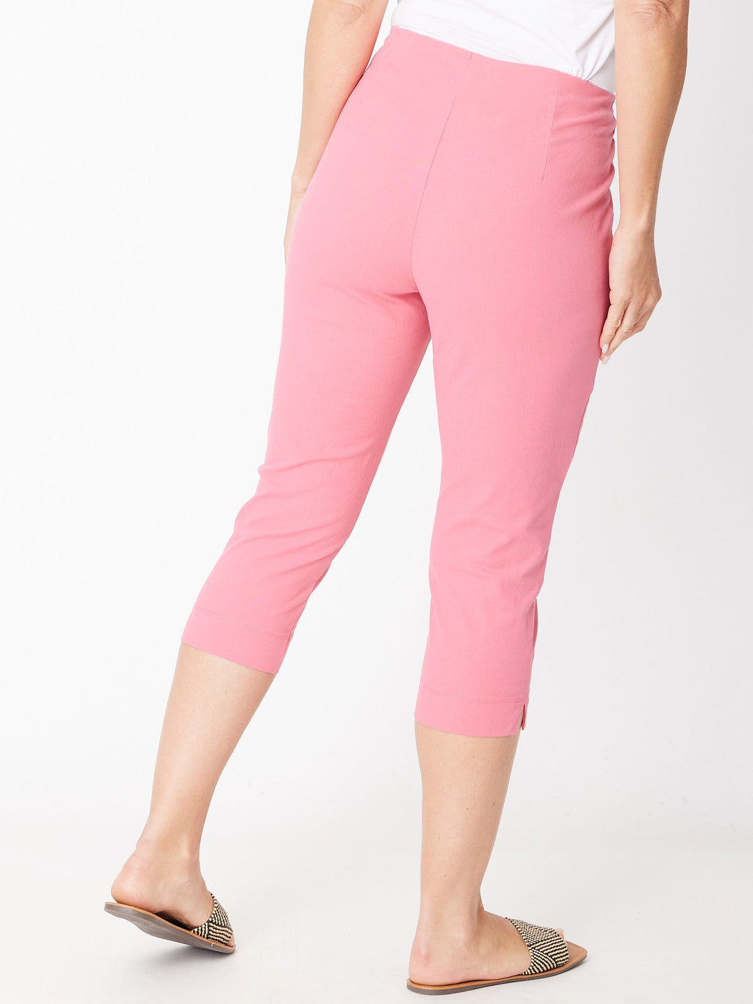Cottolene Crop 3/4 Pant - Pink- 30825