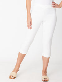 Cottolene Crop 3/4 Pant - 30825 White