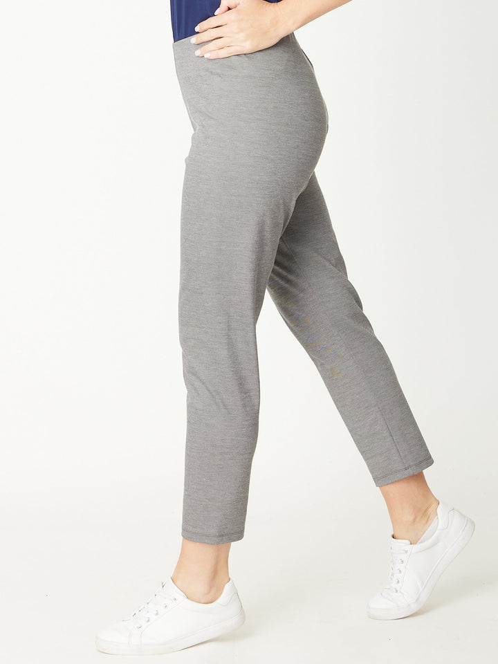 Crop Pant - Grey Marle - 30862