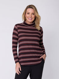 Print Skivvy Top - Shiraz - 30922