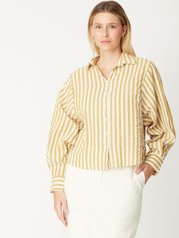Picasso Stripe Shirt - Honey - 30937 - Shirt/Blouse