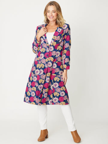 Joseph Cotton Lined Jacket- Hotpink - 30966 - Cordelia St